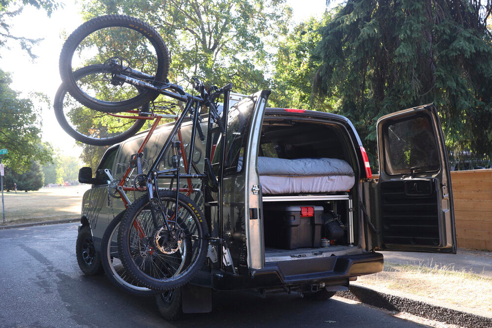 Introducing the RAD LAD Bike Rack system for Ladders