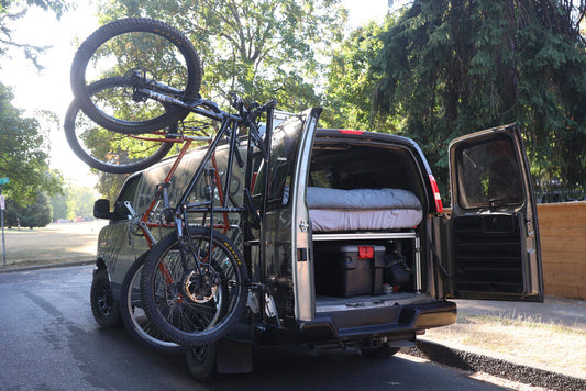 Introducing the RAD LAD Bike Rack system for Ladders