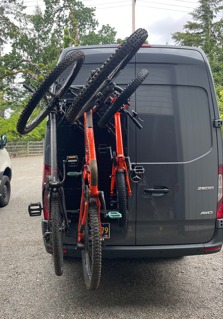 3 bike rack for sprinter Transit van