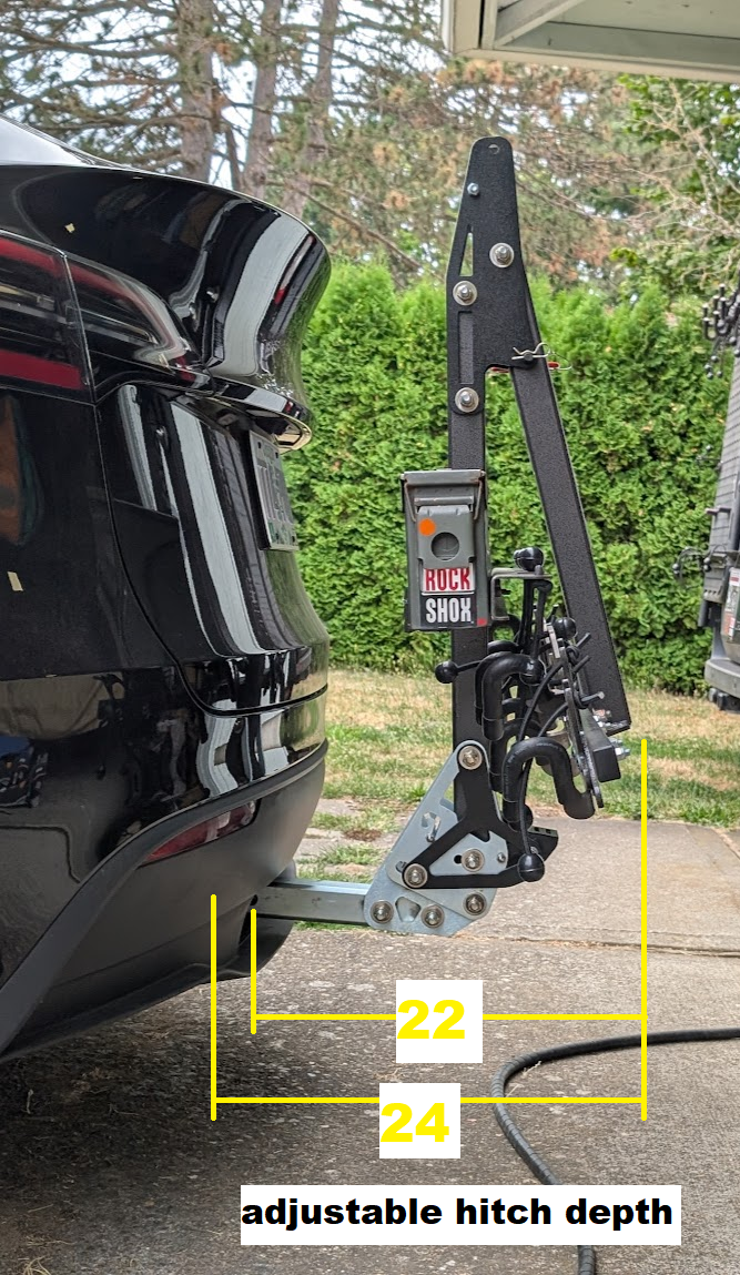 Folding mast for existing Lolo Racks
