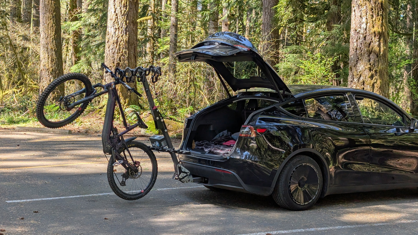 Bike rack for tesla