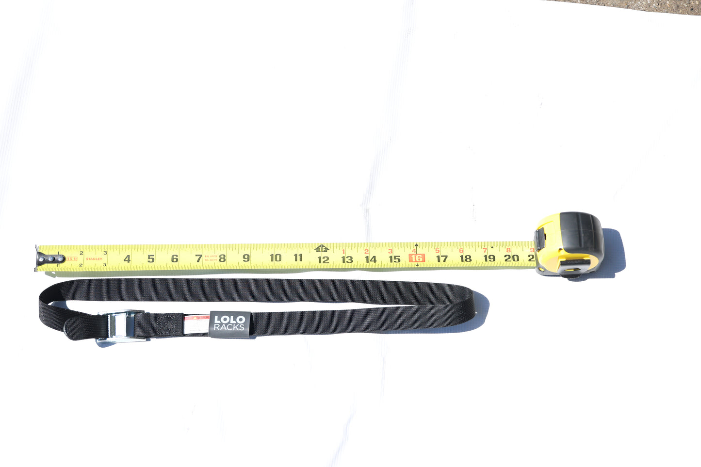 Cam Strap for child's bike or additional retention