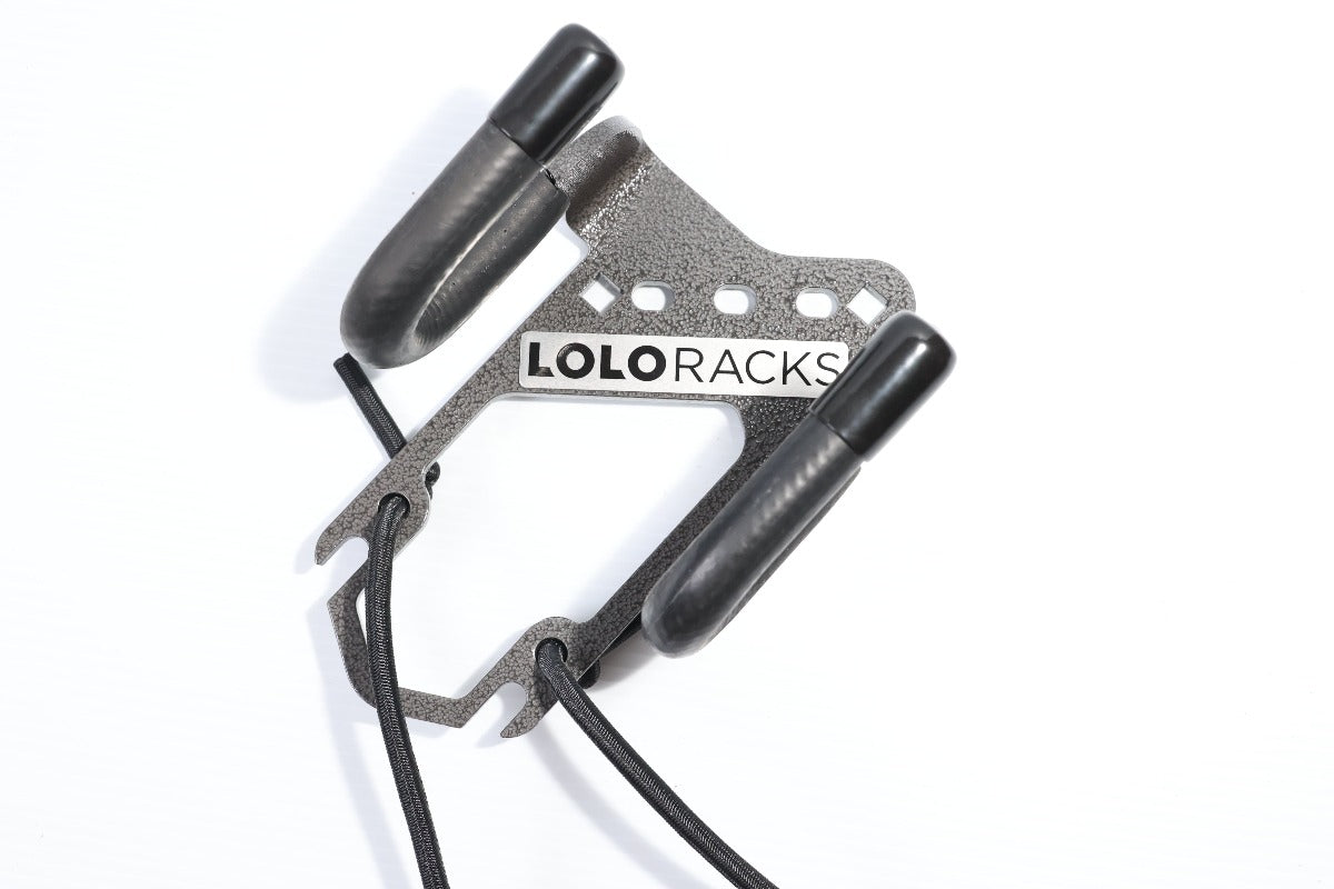 L-track bike carrier