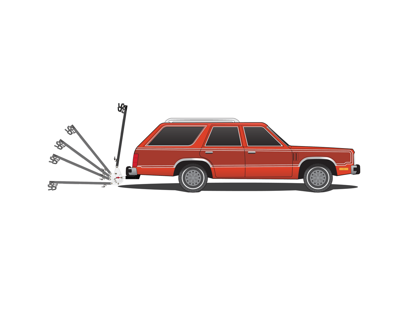 bike rack will tilt to allow hatch tailgate access. BIKE RACK FOR KIDS BIKES . BIKE RACK FOR HATCH BACK