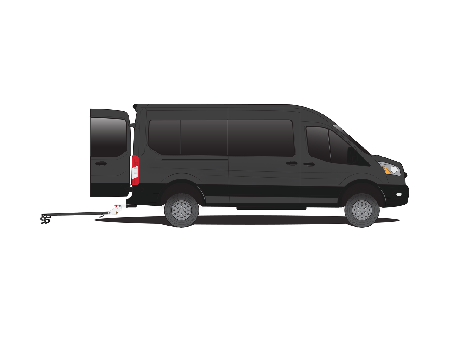 Lolo Rack fold flat for rear access