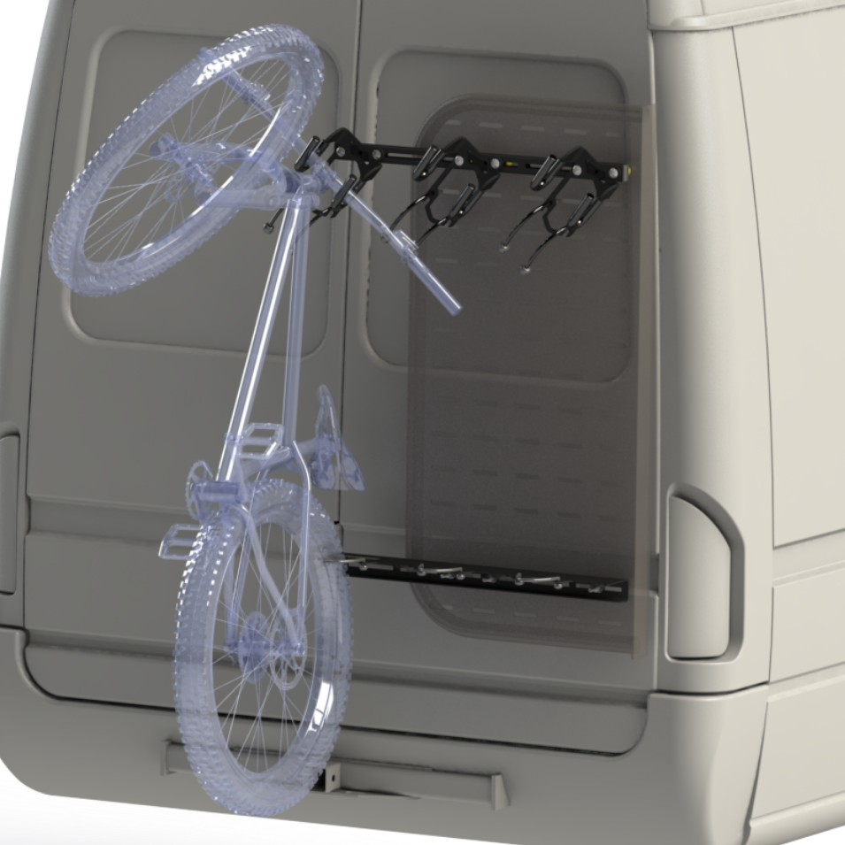 Bike Rack Kit for Van Cargo Molle Panel Lolo Racks Rad Lad