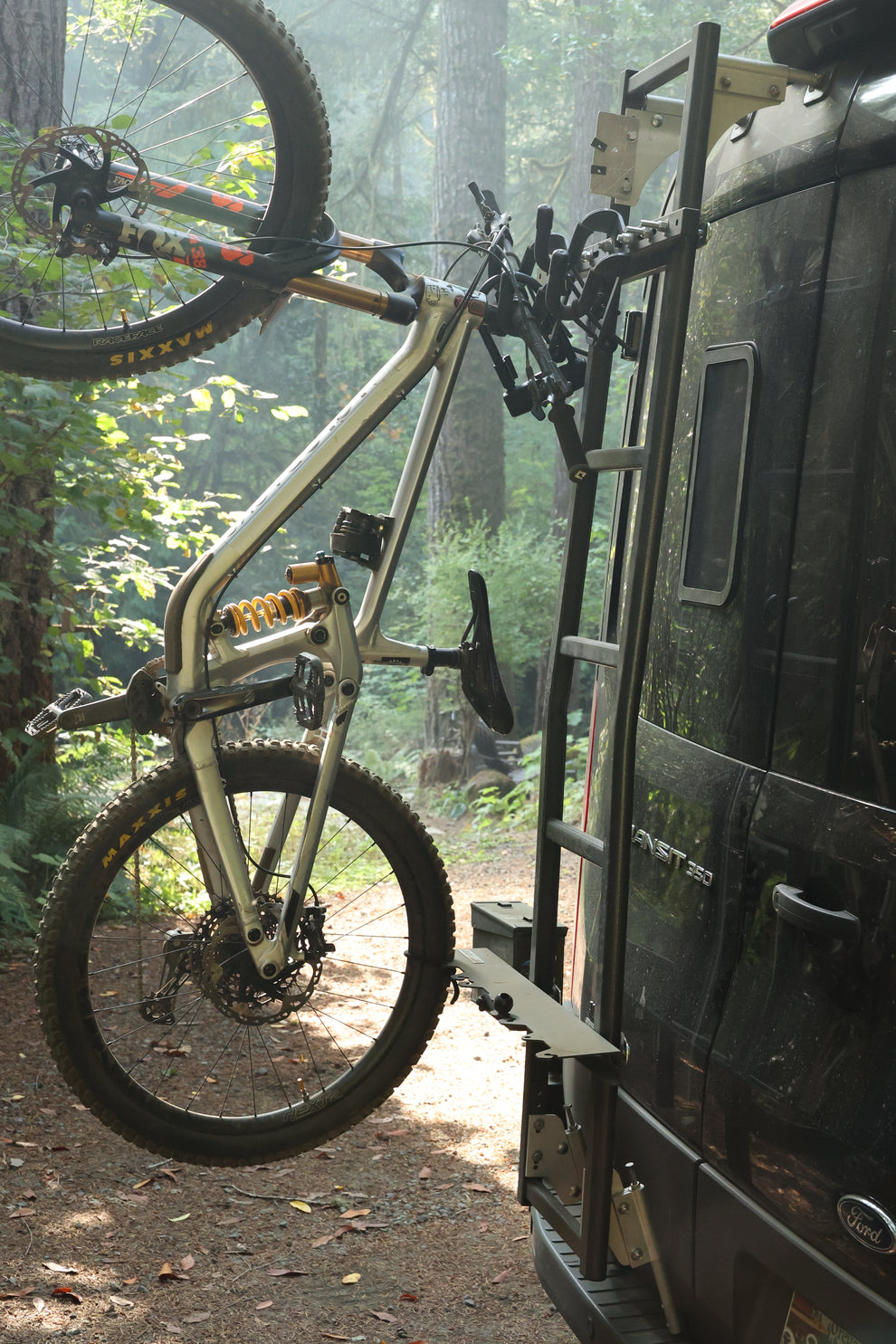 Rad Rear Rack Alternative Vertical Bike Rack Kit for Rear Ladder Lolo Racks Rad Lad
