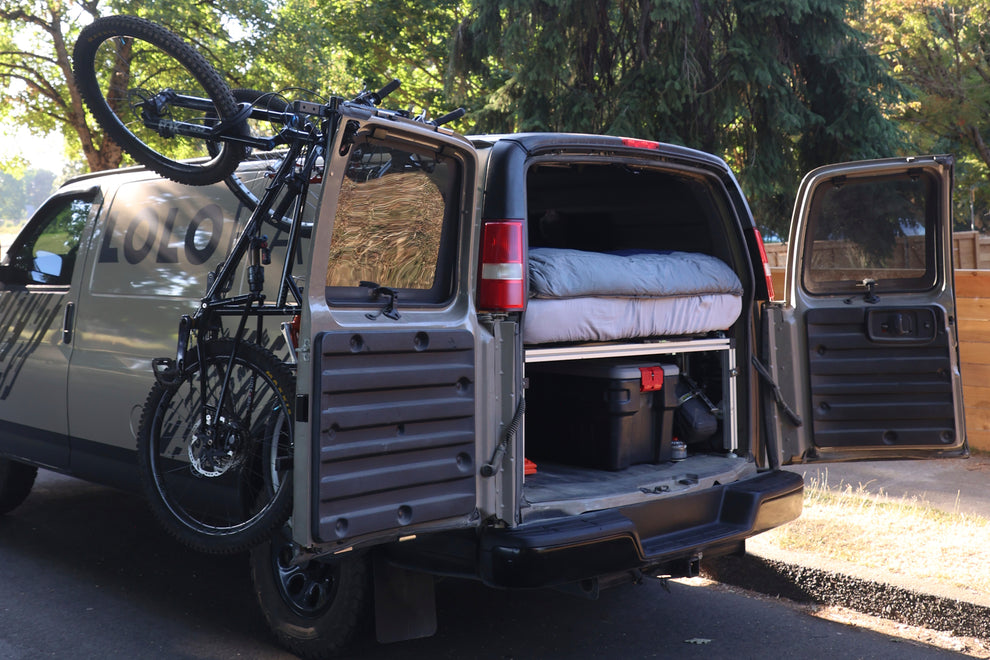 Rad Rear Rack Alternative Vertical Bike Rack Kit for Rear Ladder Lolo Racks Rad Lad
