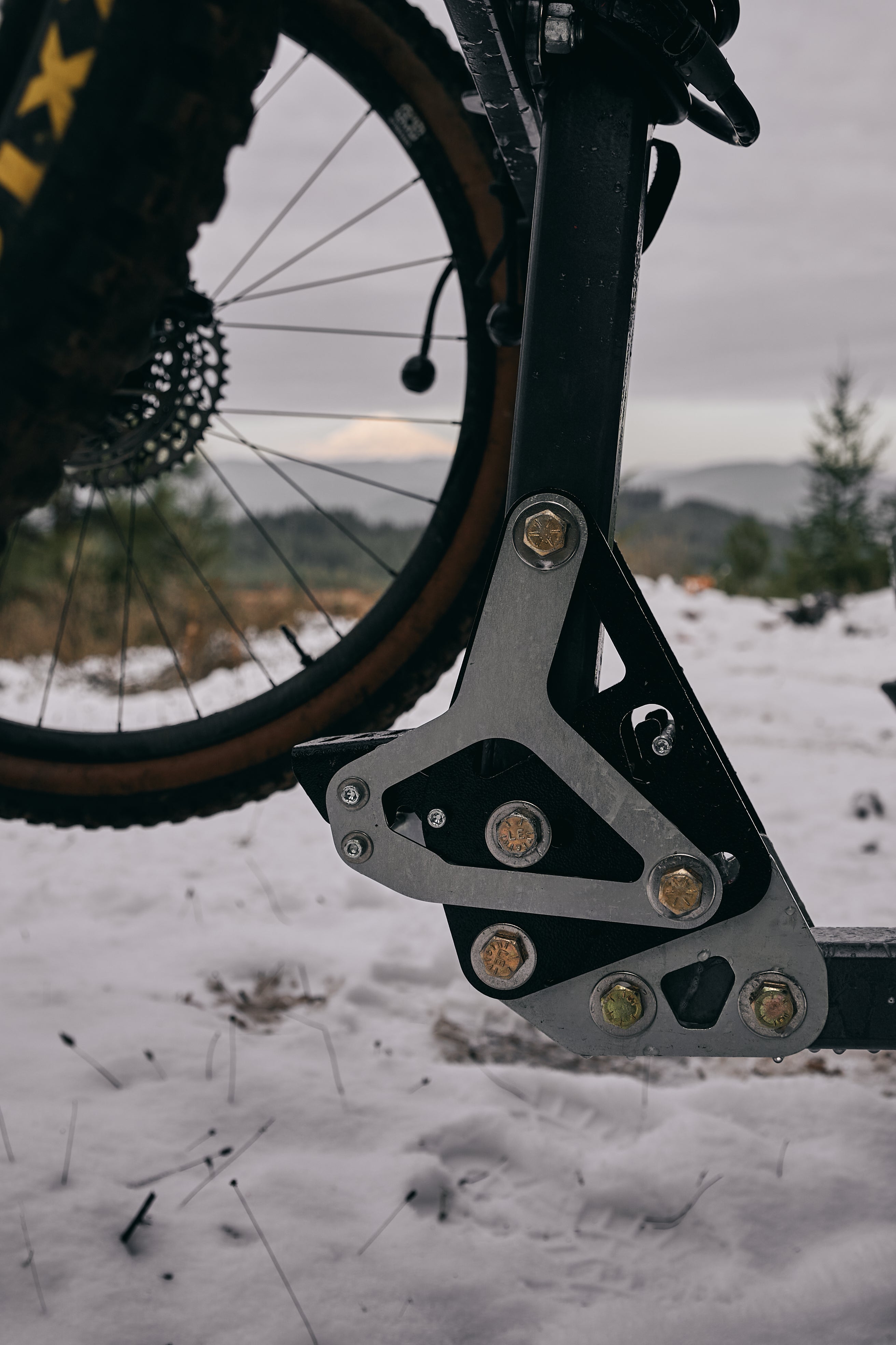 Lolo Racks 4 Bike Rack with Foot Activated Tilt