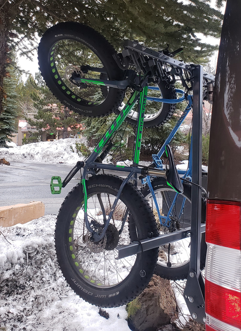 Lolo Racks Vertical Style 6 Bike Rack with Standard Tilt