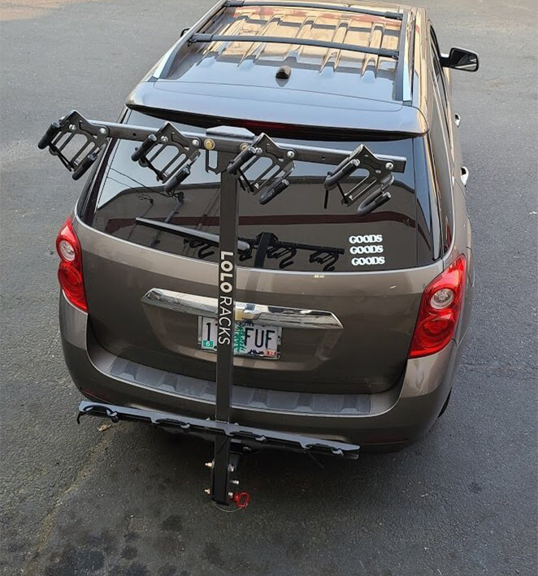 Vertical 4 best sale bike rack